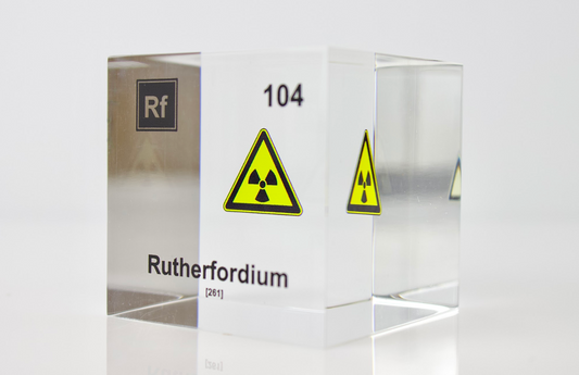 Rutherfordium Cube Element
