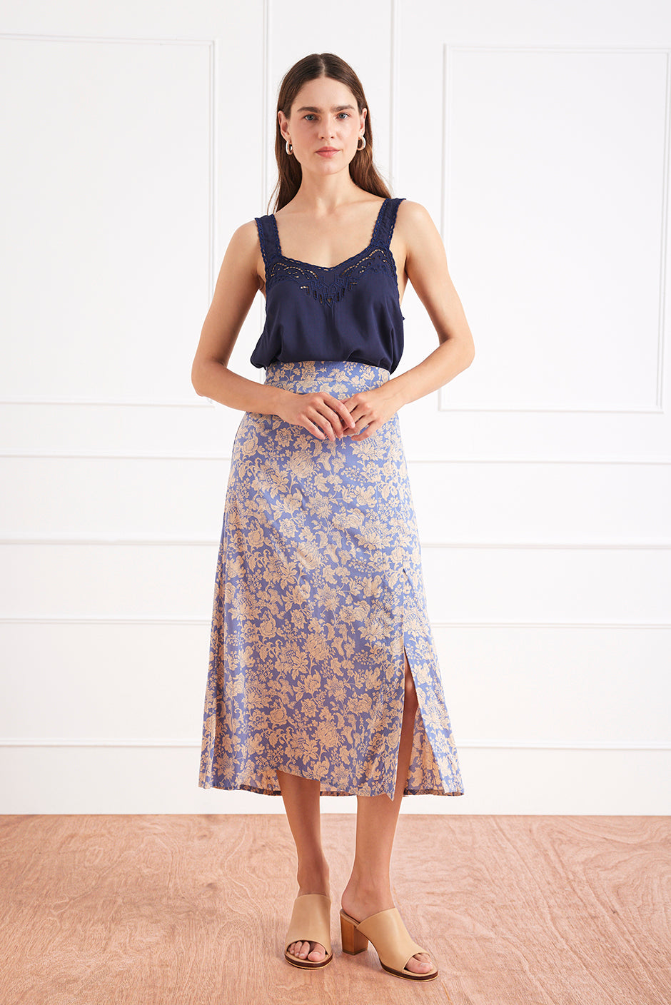 Avery Skirt in Daydreamer Floral - Osadia Concept Store