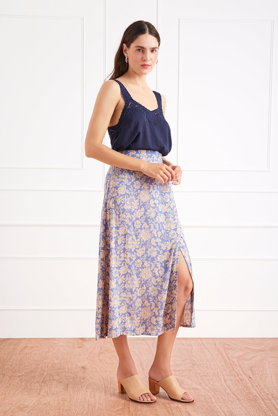 Avery Skirt in Daydreamer Floral - Osadia Concept Store