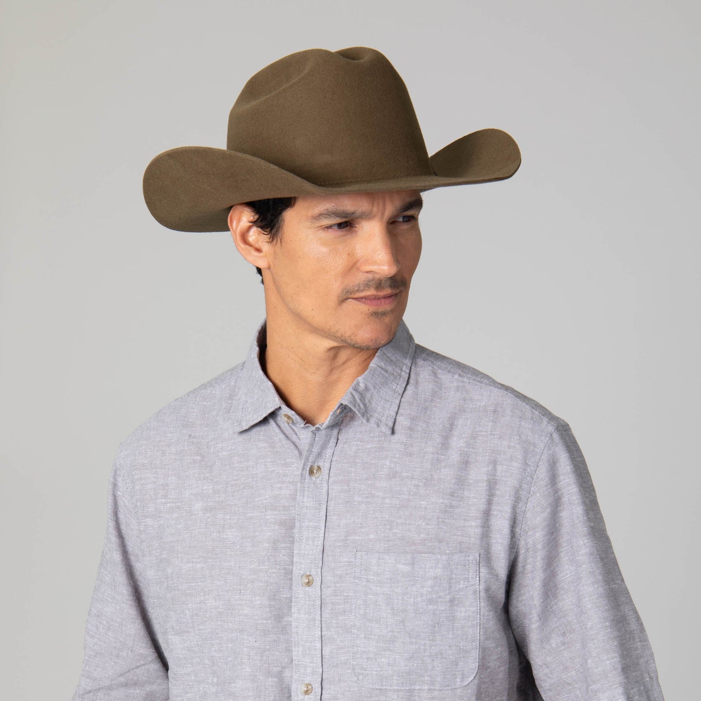 Black Label Wool Felt Cattleman's Crease Cowboy
