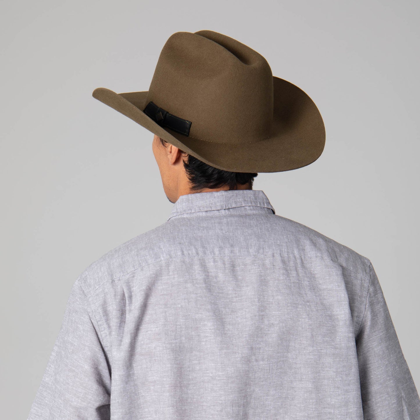 Black Label Wool Felt Cattleman's Crease Cowboy