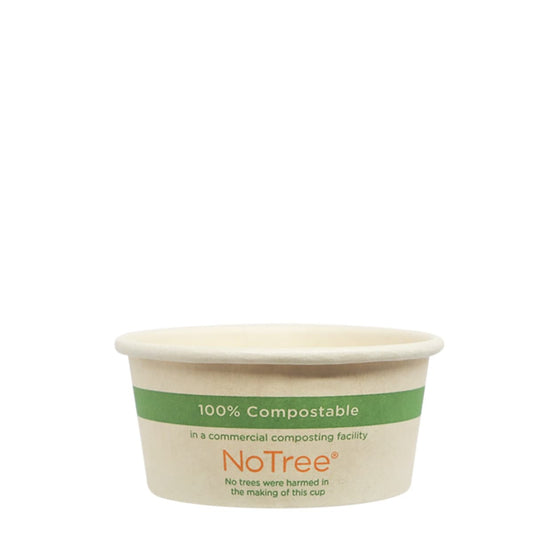 World Centric 2 oz NoTree Compostable Paper Portion Cups (QTY 2000), SKU SF-NT-2