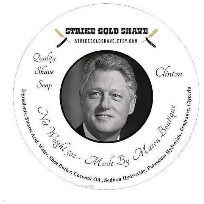 Strike Gold Shave Clinton Shaving Collection