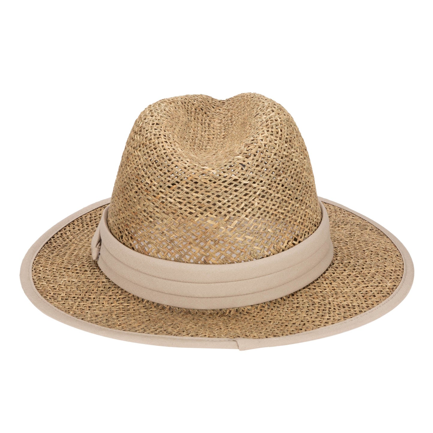 Mens Two Tone Rolled Brim Fedora
