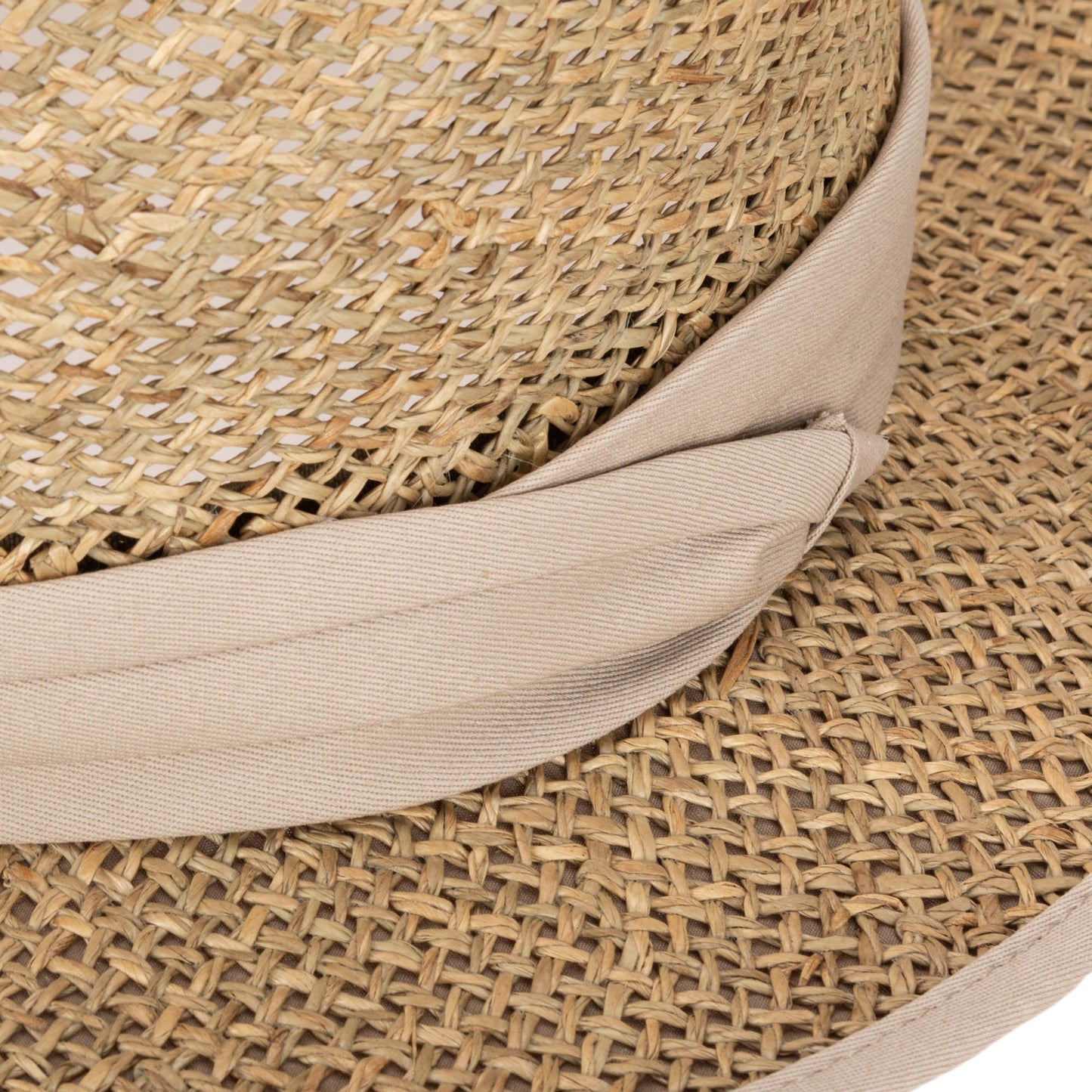 Mens Two Tone Rolled Brim Fedora