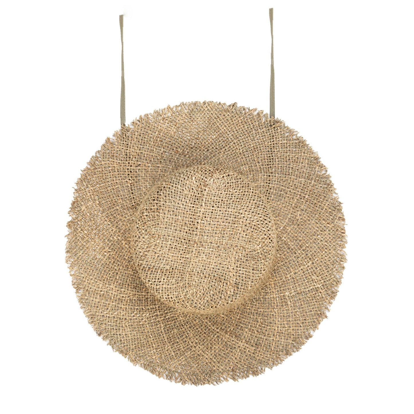 Easy Going - Seagrass Bucket Hat with Raw Edge