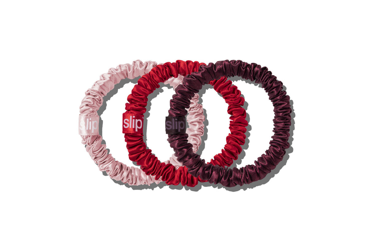 Emmie Skinny Scrunchie Tin Ornament