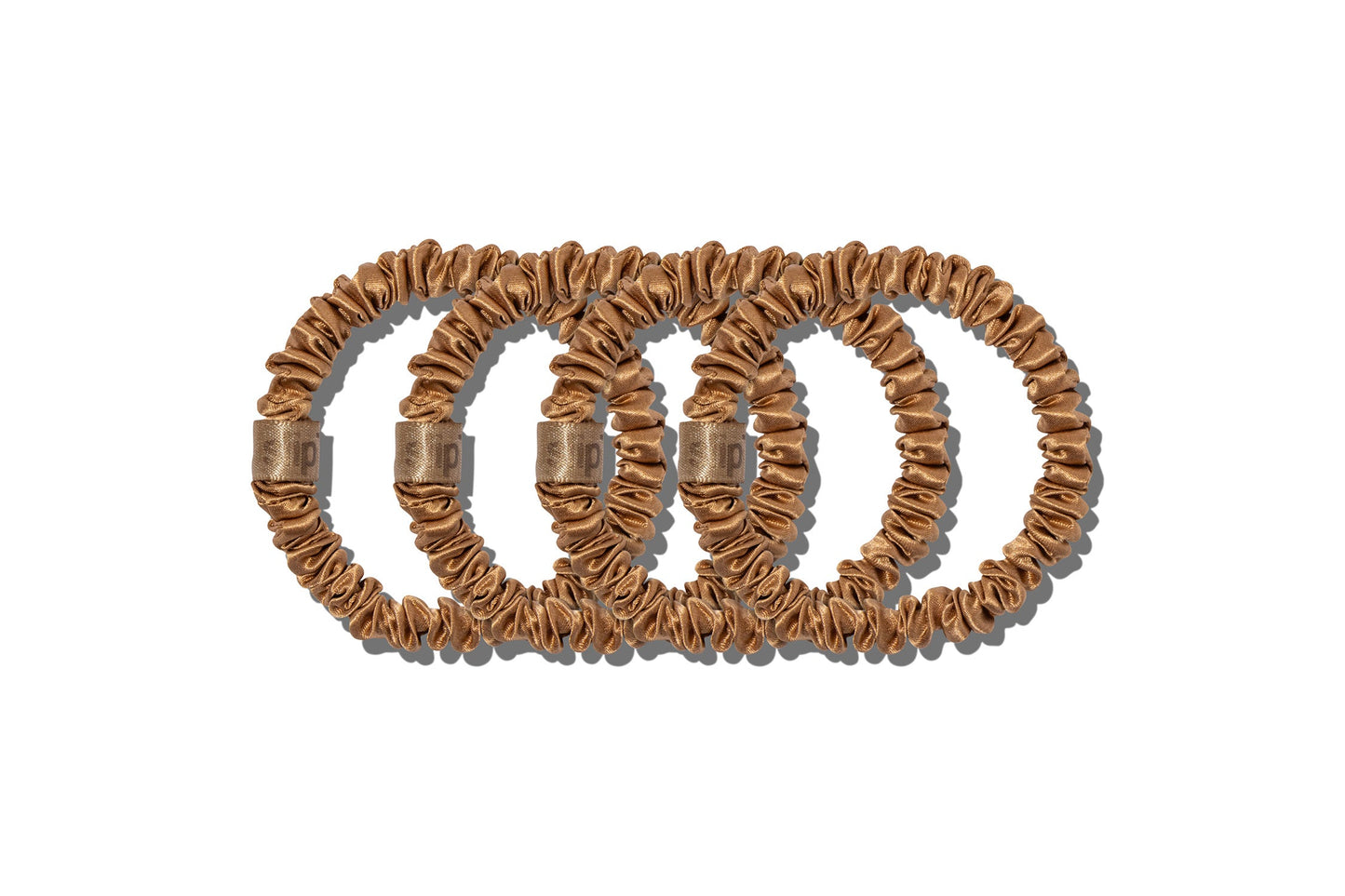 Back to Basics Copper Skinny Scrunchies