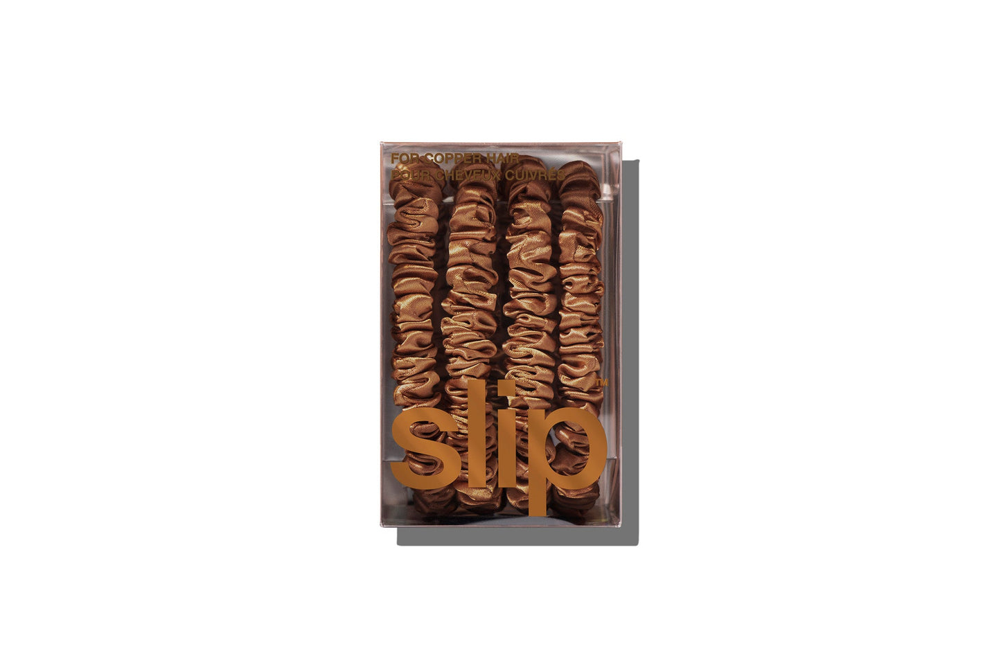 Back to Basics Copper Skinny Scrunchies