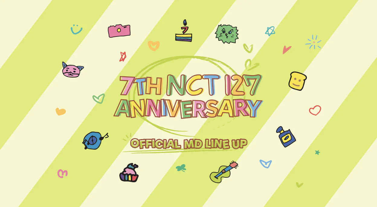 NCT 127 7th Anniversary Official MD - Debut