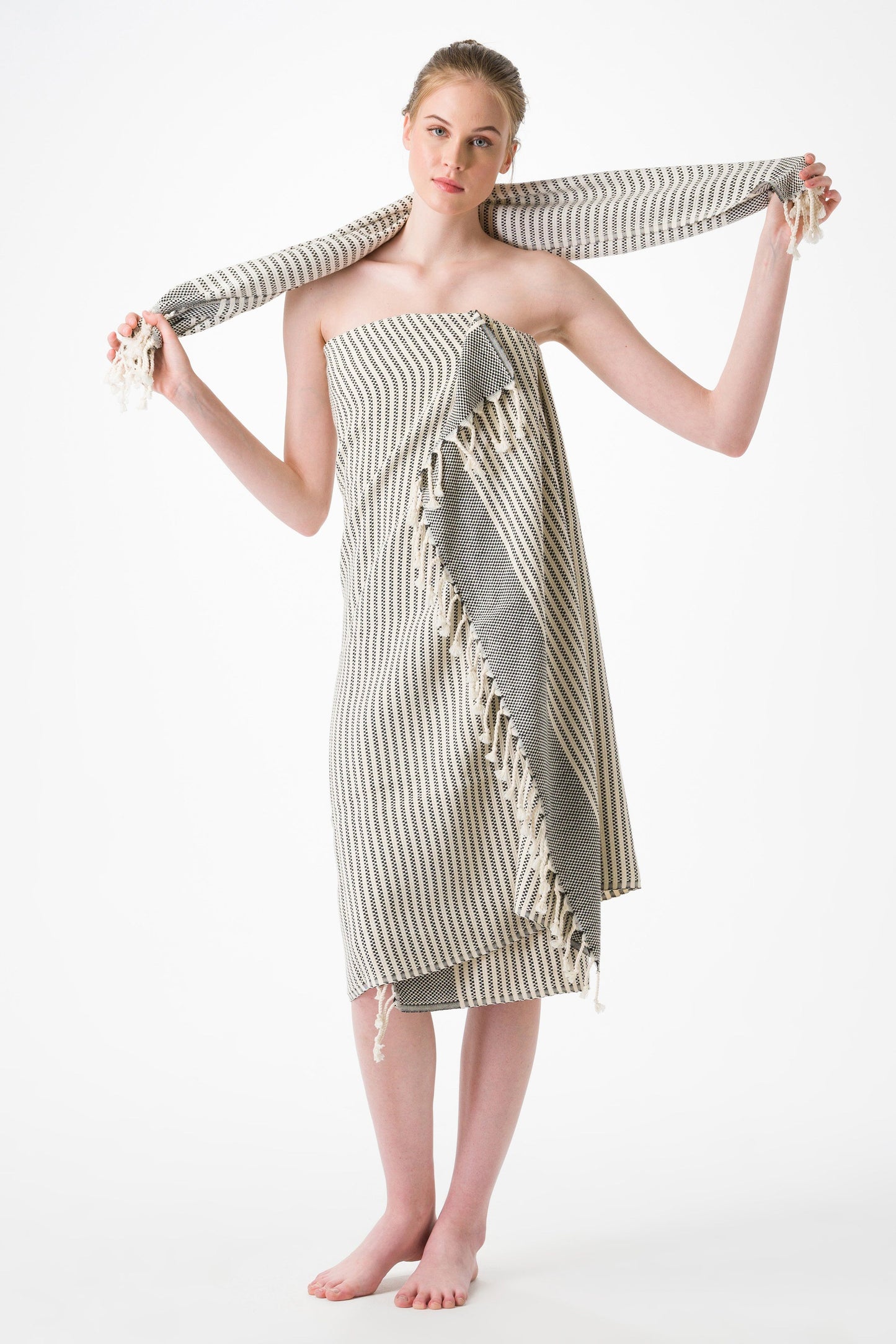 Zipper Turkish Towel Set