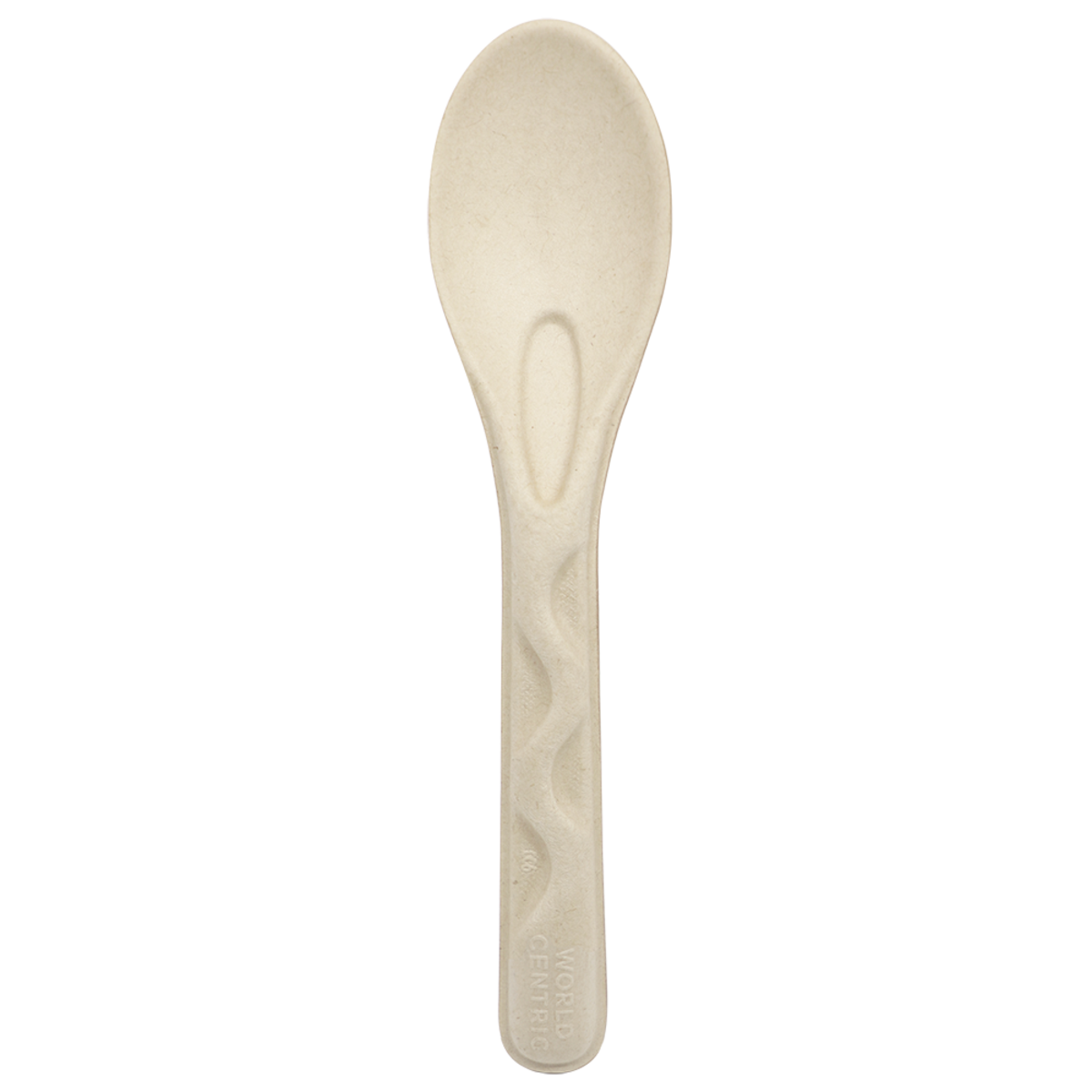 World Centric 6 in Fiber Spoon (QTY 1000), SKU SP-FB-6-LF