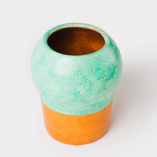 Washed Verdigris Toothbrush holder