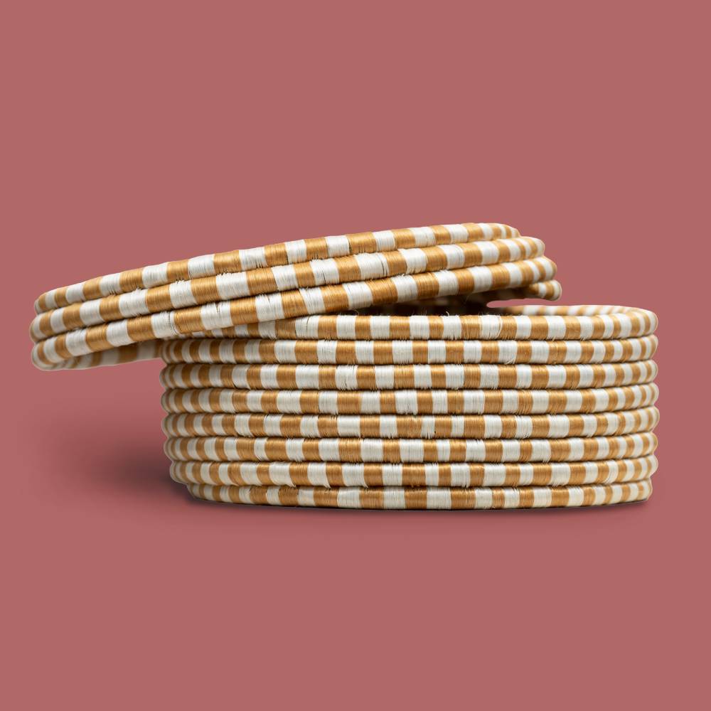 Lidded Storage Boxes - Set of 2