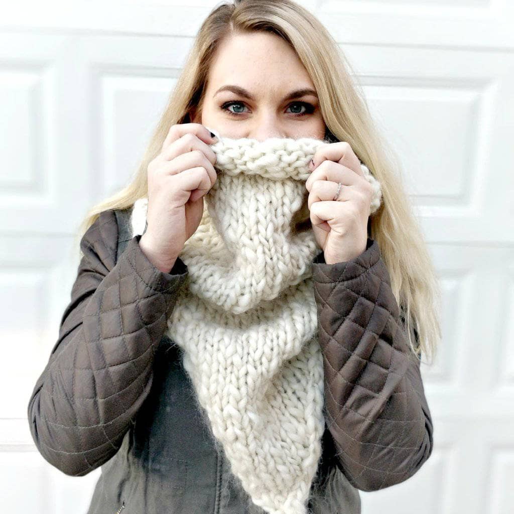 The Simple Style Cowl Knit Pattern