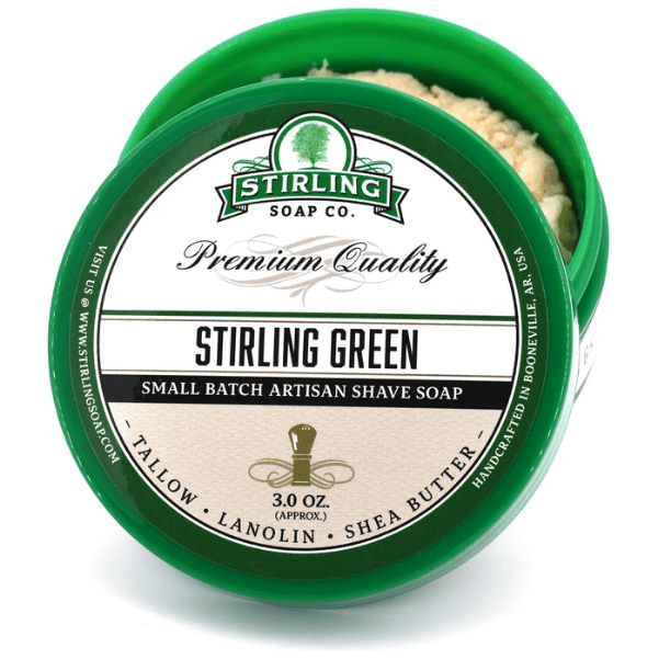 Stirling Soap Co. Stirling Green Shaving Collection