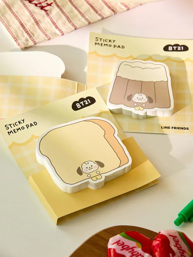 BT21 - Baby Bakery Shop MD Sticky Memo Notepads