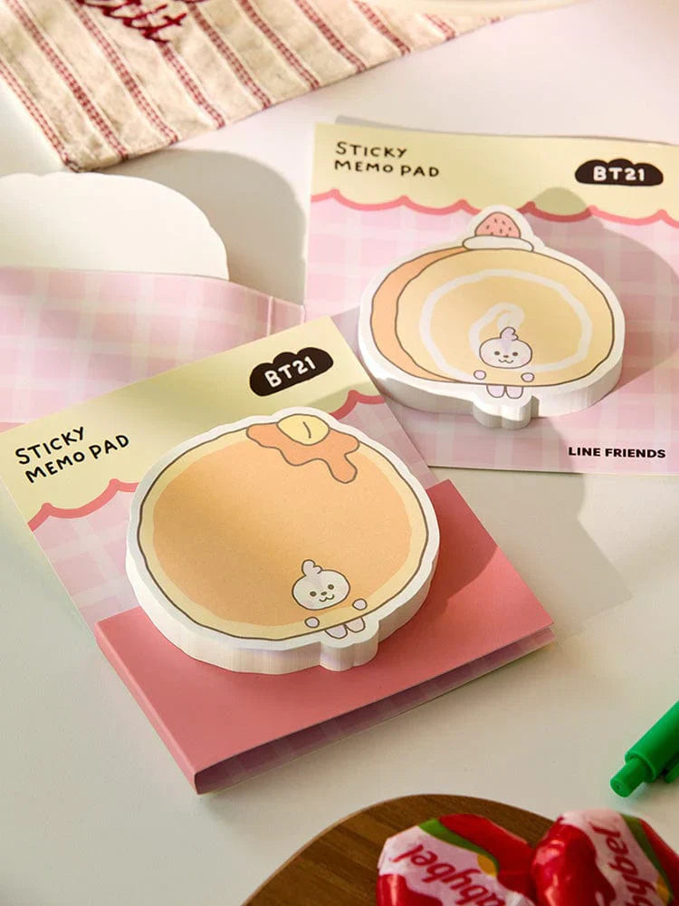 BT21 - Baby Bakery Shop MD Sticky Memo Notepads