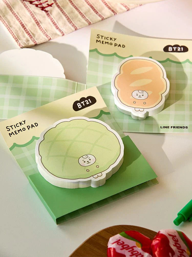 BT21 - Baby Bakery Shop MD Sticky Memo Notepads
