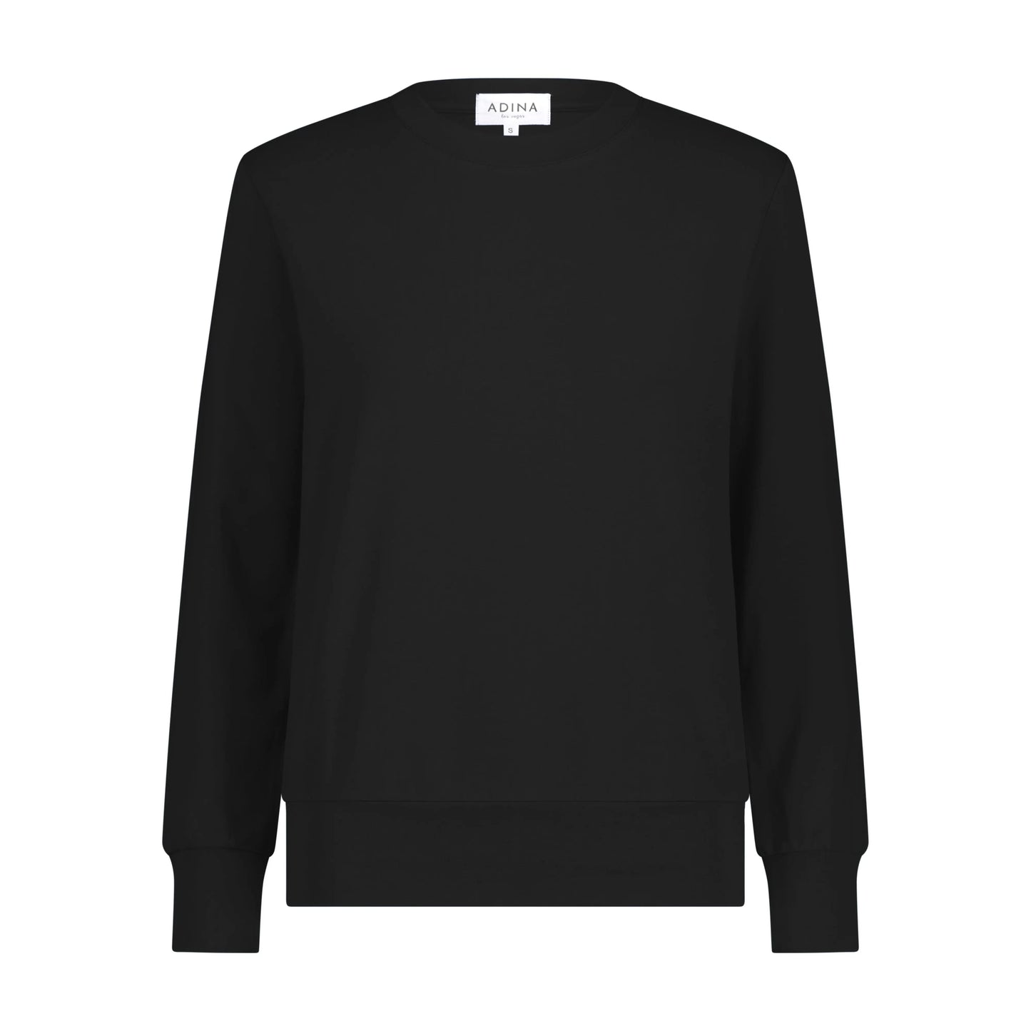 Sweatshirt Tee- Black