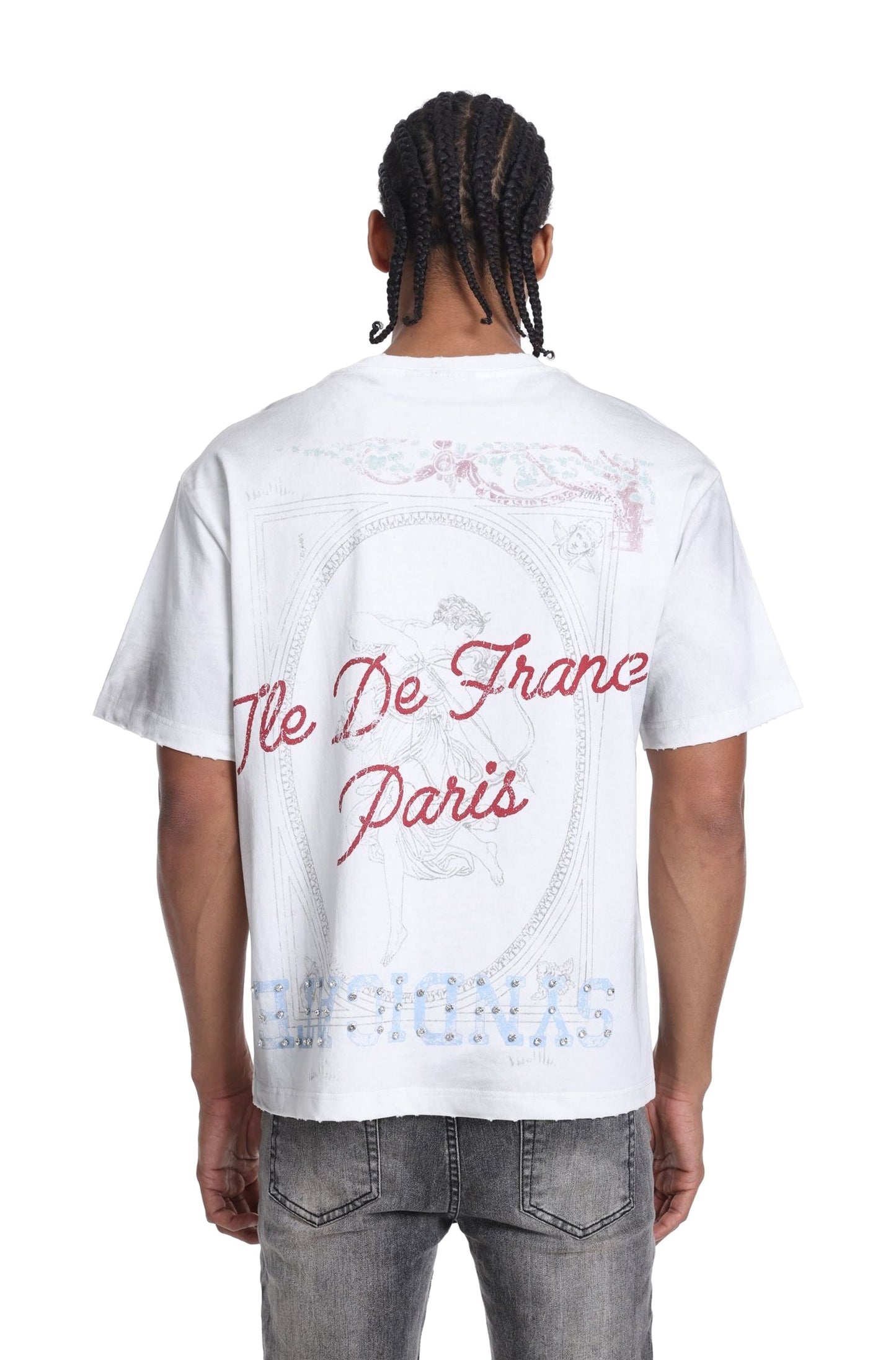 Syndicate Capital P Tee - White