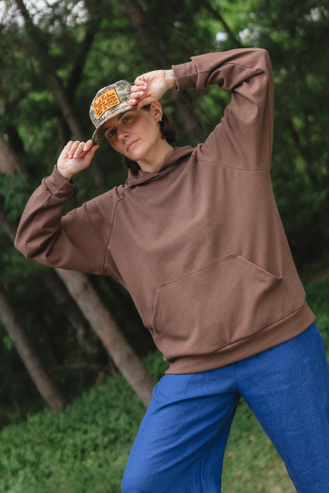 Cloud Hoodie in Umber