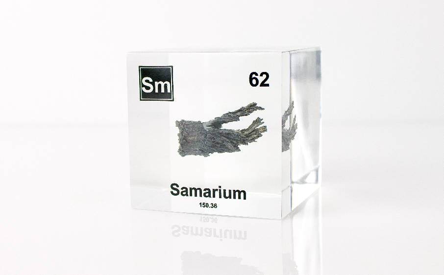 Samarium Element Cube