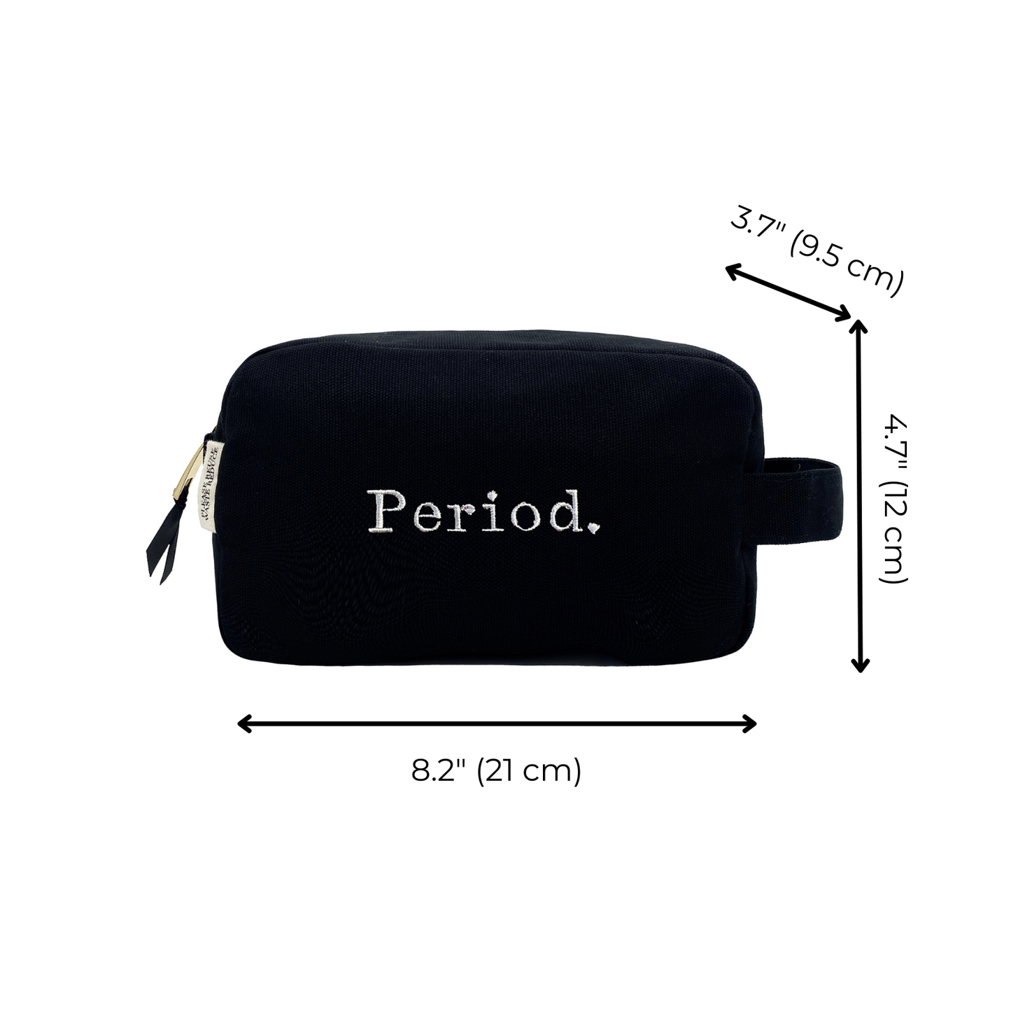 Stylish Sanitary Pouch, Black