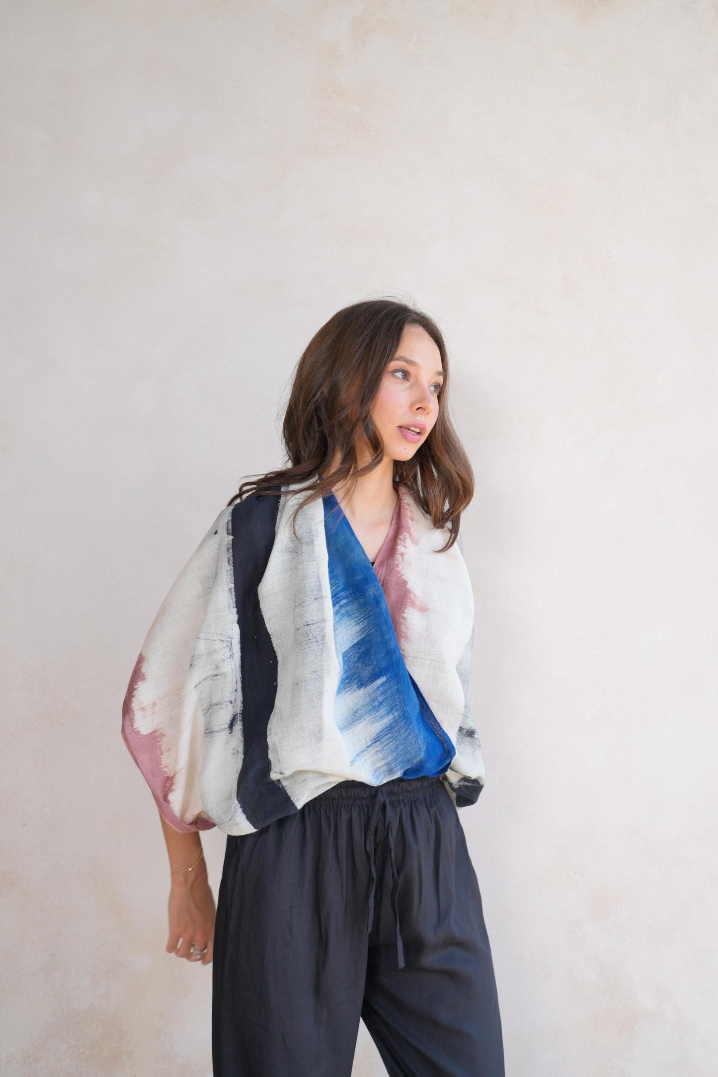 Sasha Hand Dyed Organic Cotton Scarf