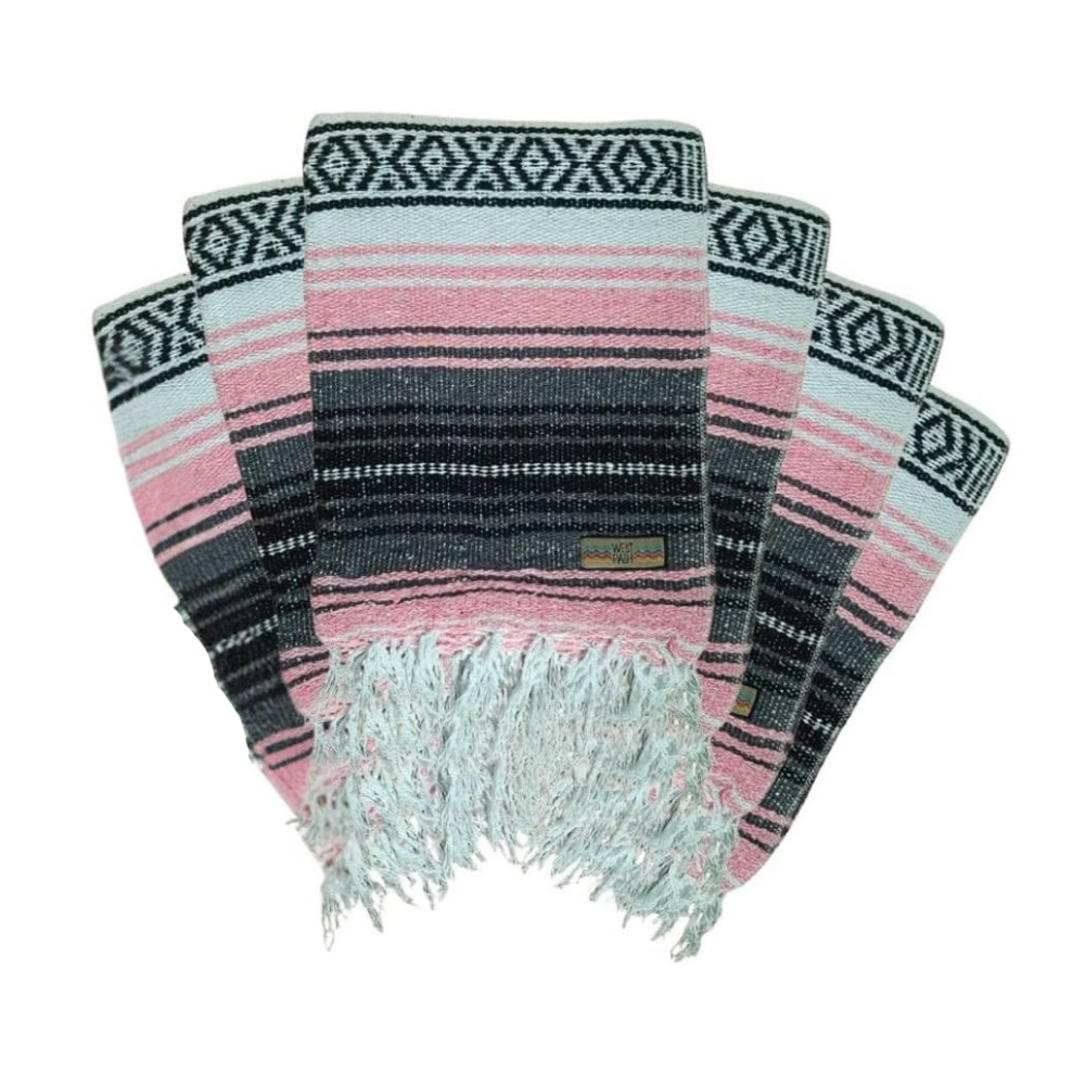 Light Pink Mexican Falsa Blanket | Bulk Savings