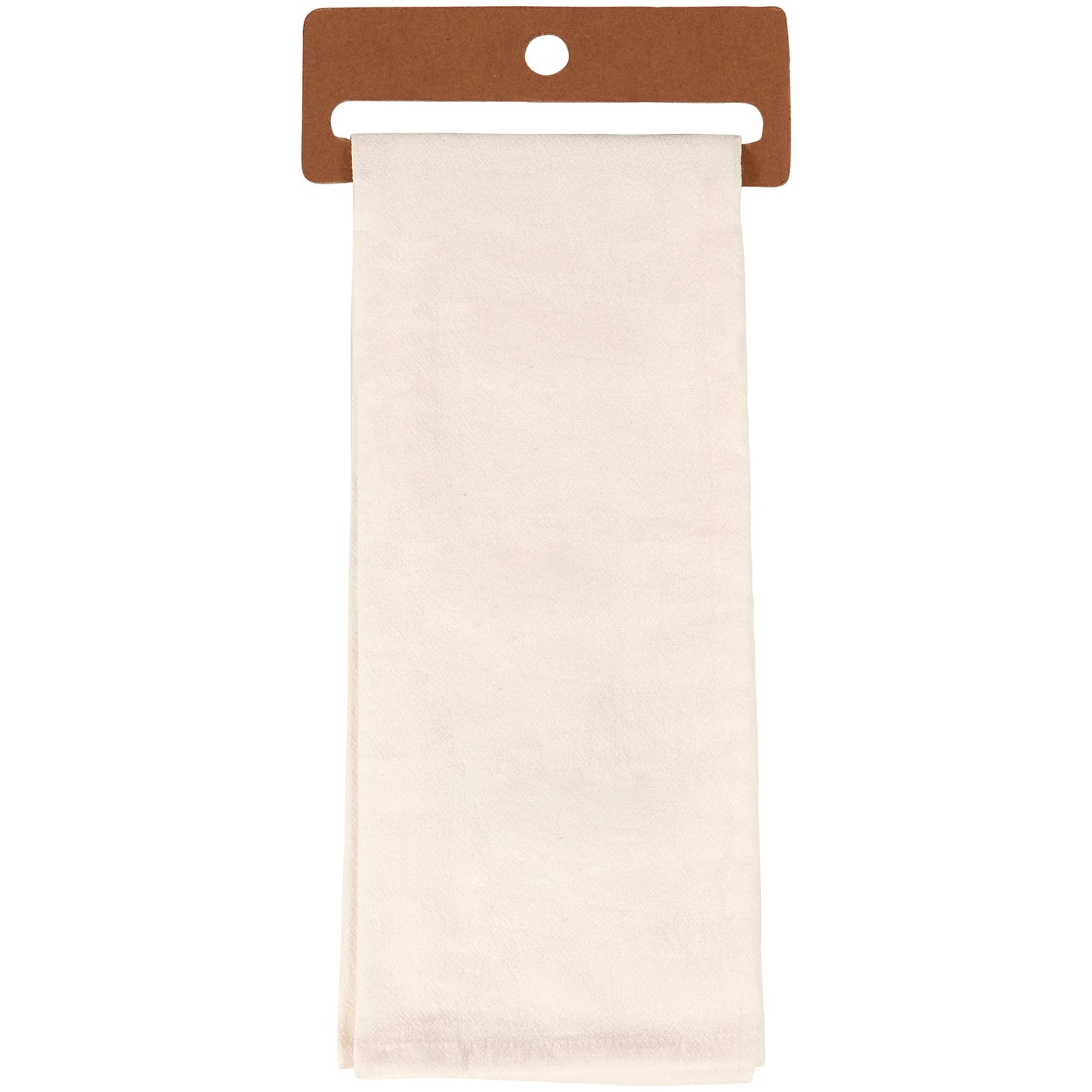 Scandi Style Folk Art "Do Small Things With Great Love" Hand Illustrated Kitchen Towel | Hangable, Absorbent 100% Cotton Tea Towel or Dish Cloth