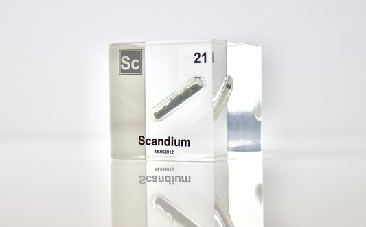 Scandium Element Cube