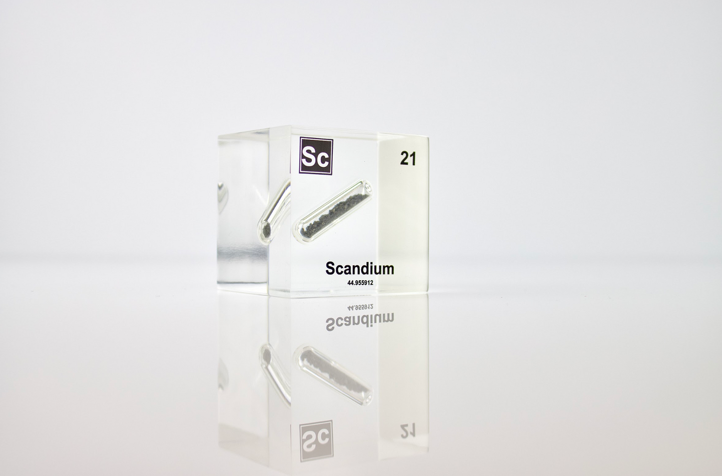Scandium Element Cube