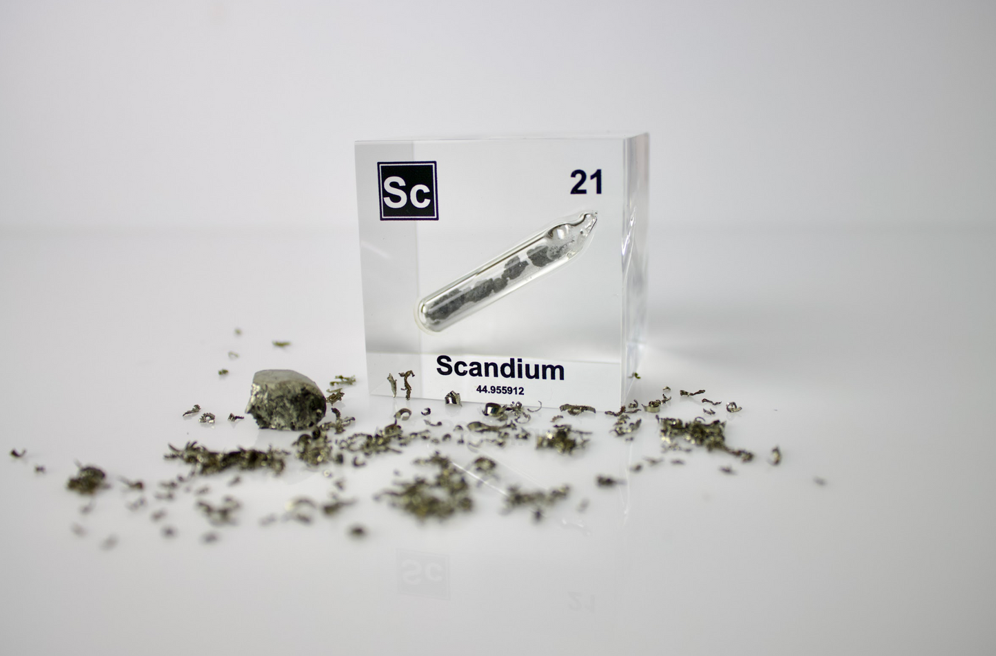 Scandium Element Cube