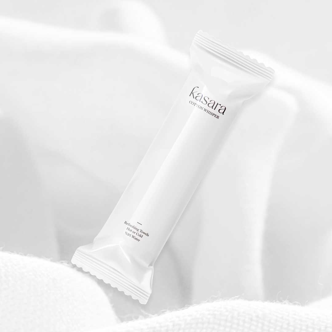 Scented Towel – Pure Cotton Freshness (Hot or Cold Use)