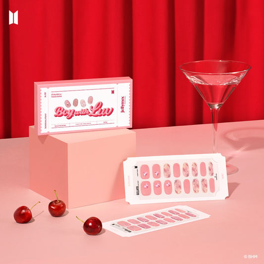BTS x Jellymix Collab: Boy With Luv Gel Nail Collection
