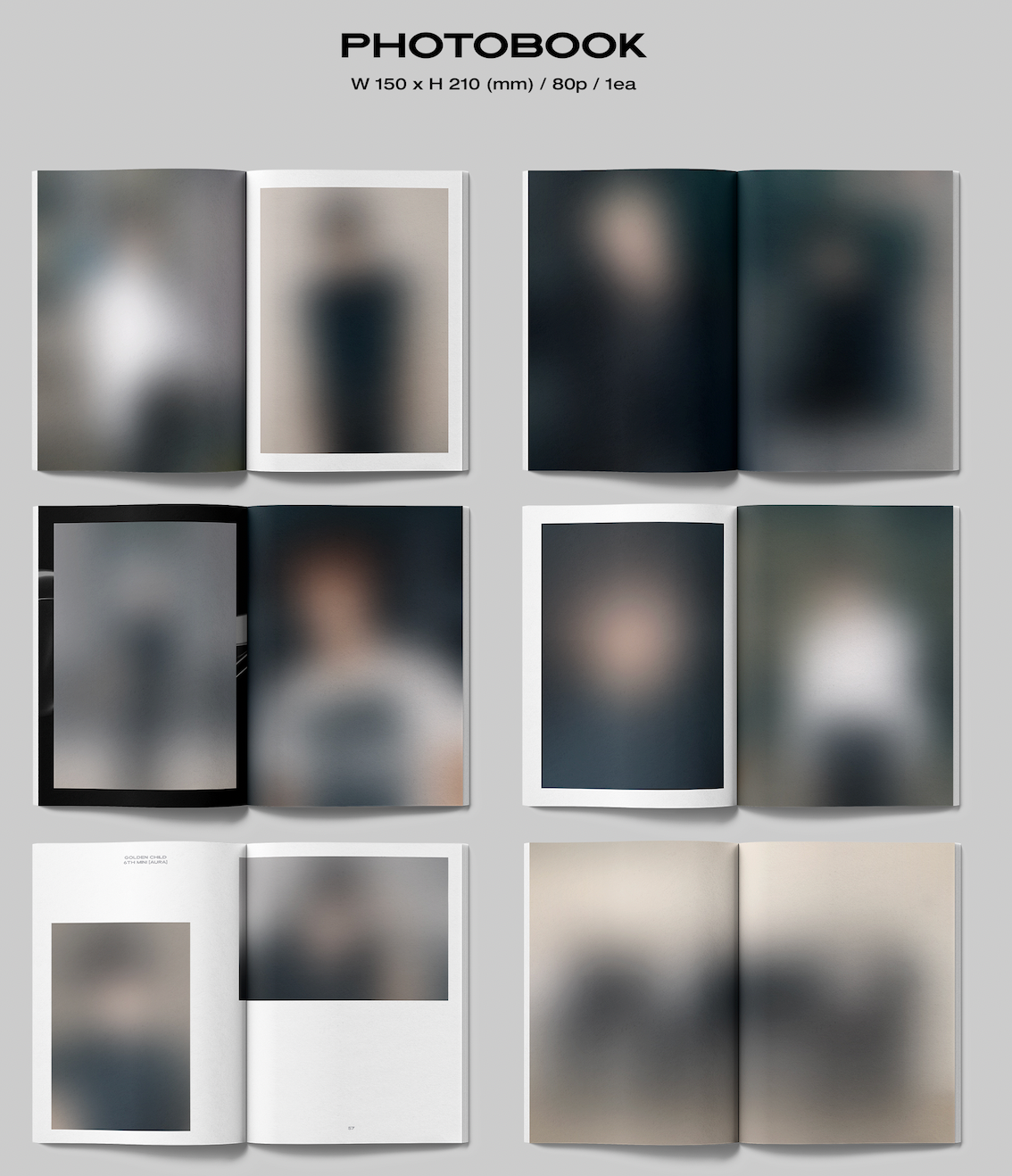 Golden Child 6th Mini Album - Aura (Photobook Ver, Limited Edition)