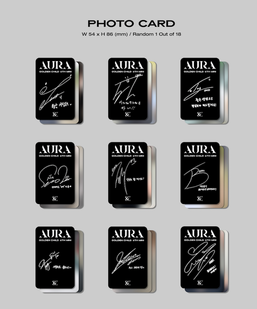Golden Child 6th Mini Album - Aura (Compact Ver)