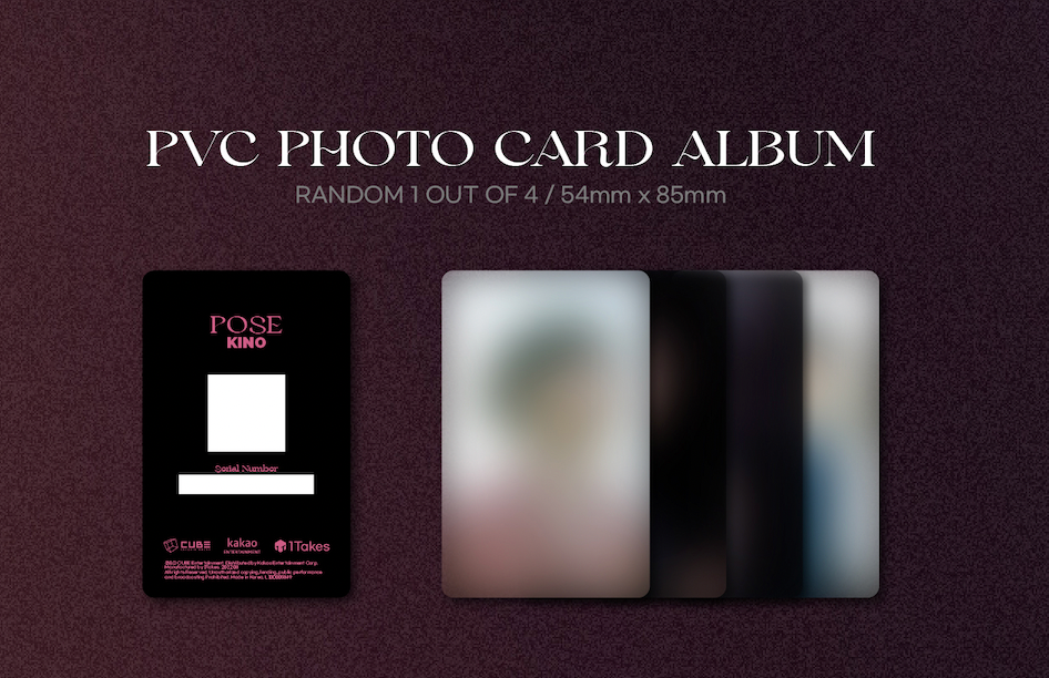 Kino (Pentagon) Special Single Album - Pose [Platform Ver]