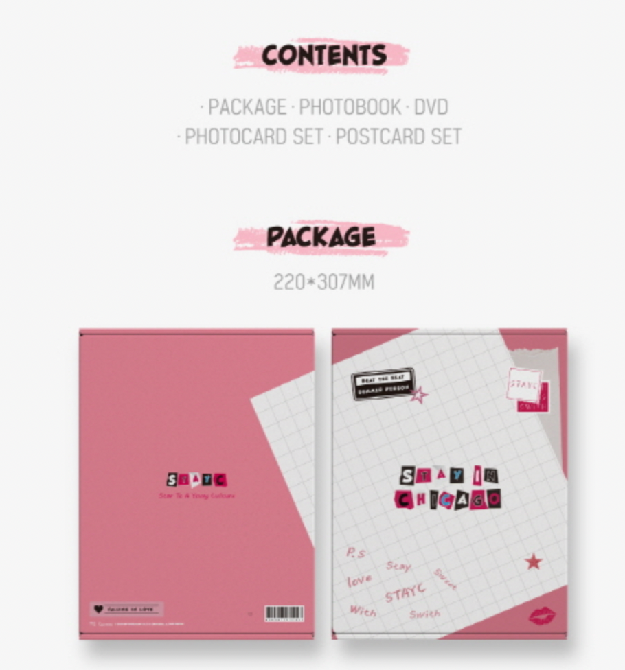 Stayc 1st Photobook - Stay In Chicago