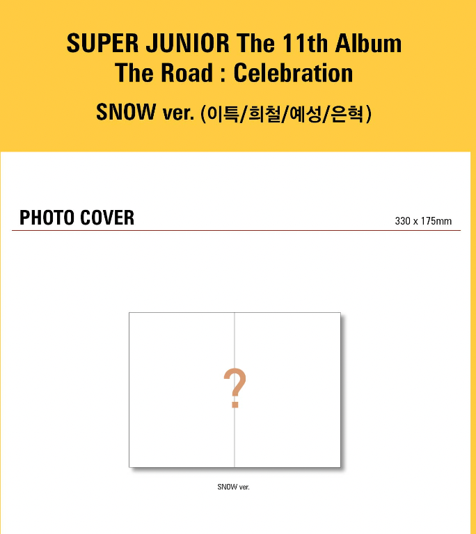 Super Junior 11th Album Vol 2 [The Road:  Celebration]