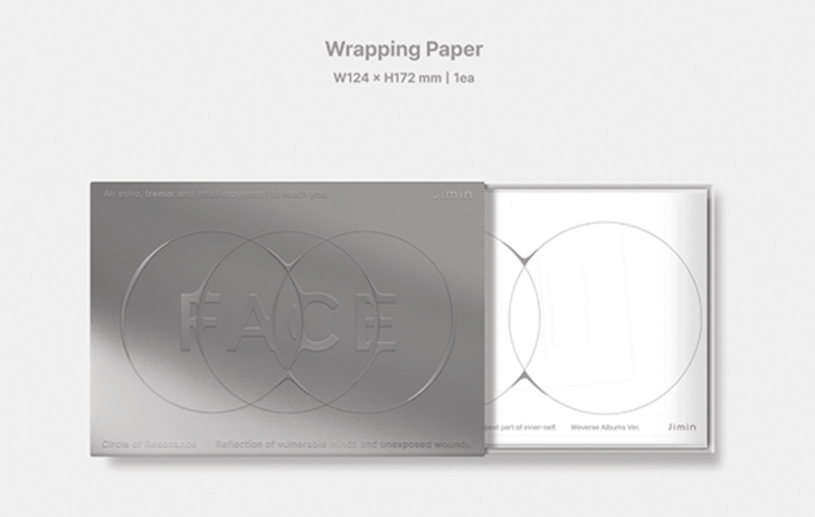 BTS Jimin First 1st Solo Album - Face