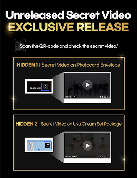 Stray Kids x Nacific - Skz In Black Uyu Cream Set