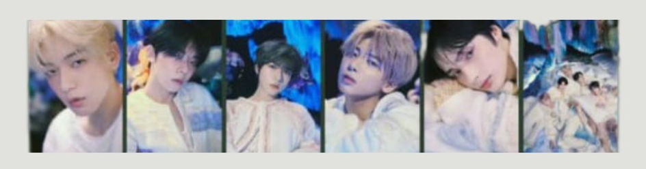 Tomorrow x Together (TXT) [The Name Chapter:  Temptation] Official Transparent Photocards