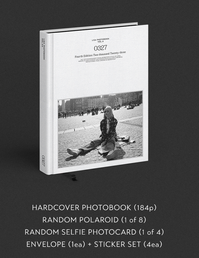 BLACKPINK Lisa - 0327 Photobook Vol 04