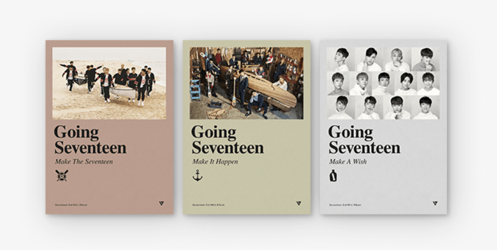 Seventeen 3rd Mini Album - Going Seventeen