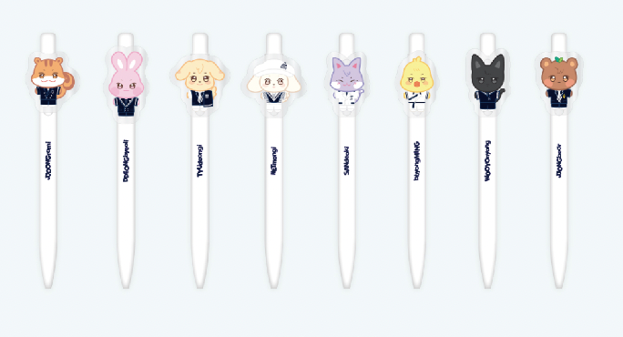 ATEEZ x ANITEEZ Adventure Pop-Up Merch - ANITEEZ In Illusion (Character Line)