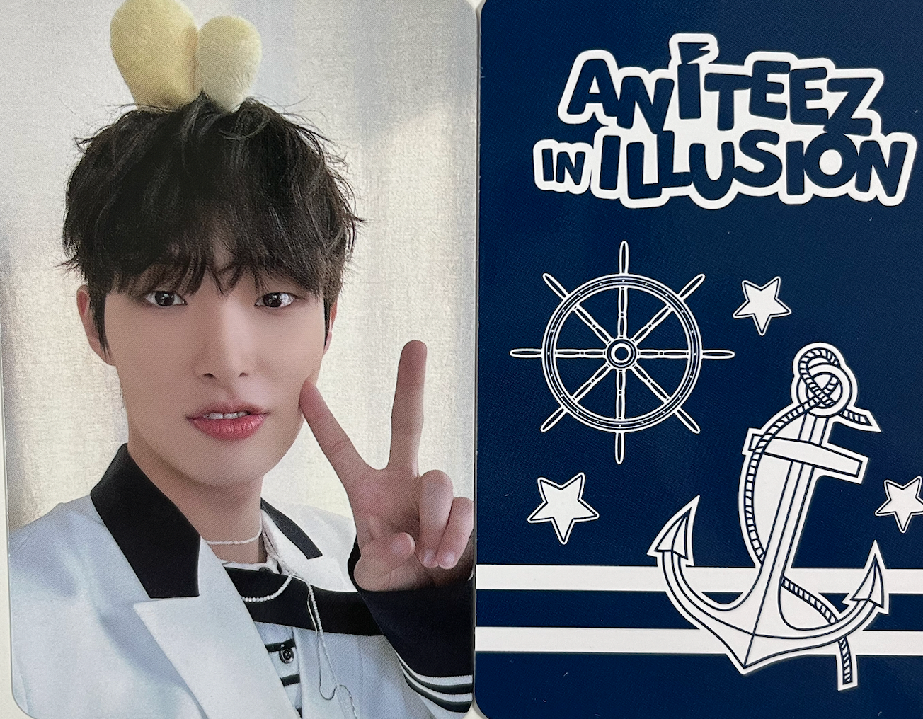 ATEEZ x ANITEEZ Adventure Pop-Up ExclusIVE - ANITEEZ In Illusion Official Photocards