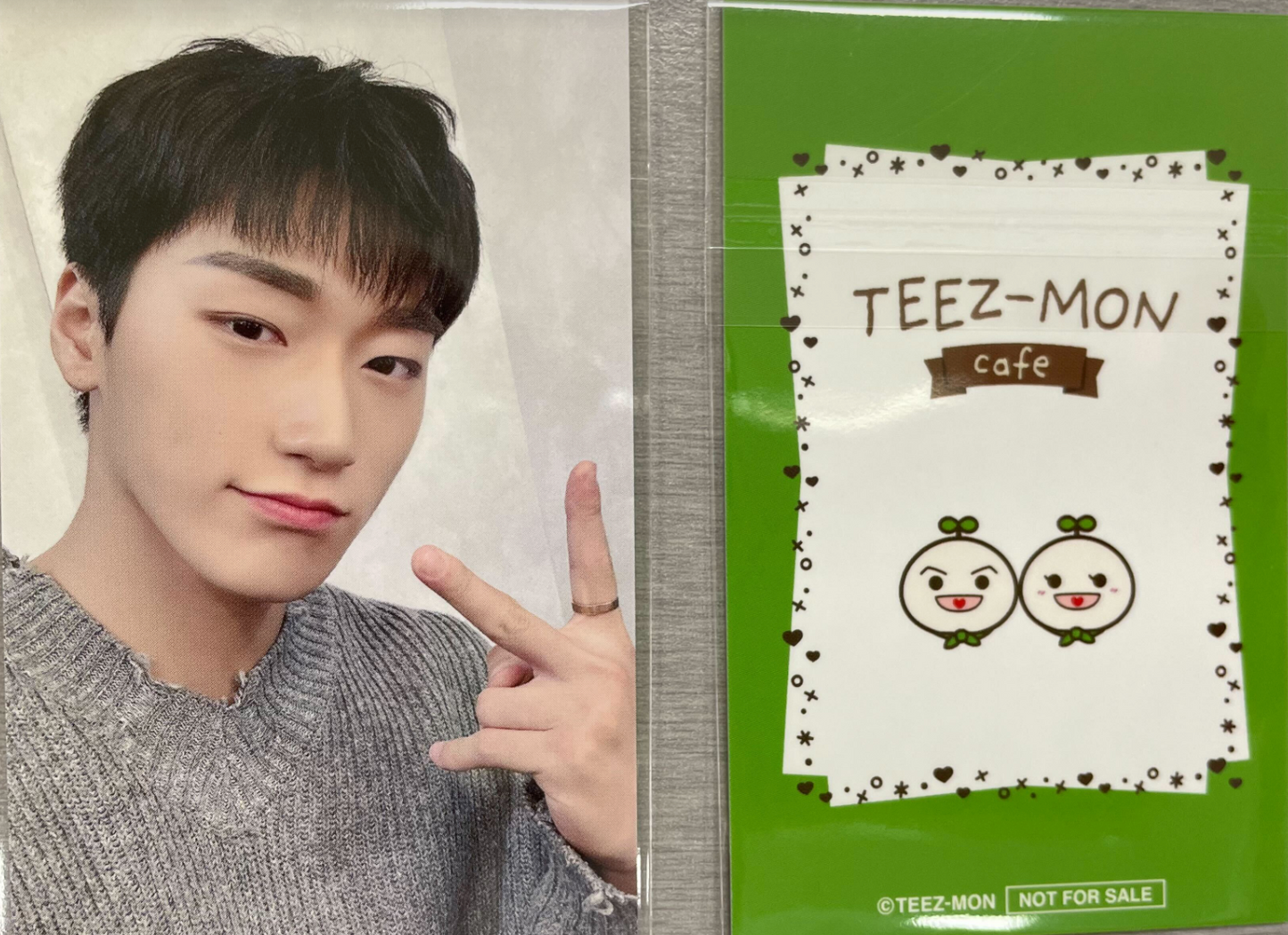 ATEEZ x Teez-Mon Cafe Official Photocards