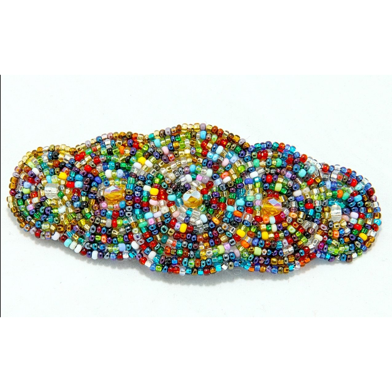 Andrea Seed Bead Hair Barrette - Guatemala - Osadia Concept Store